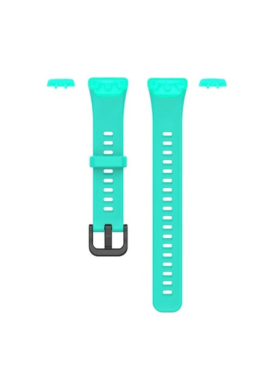 Huawei Band 6-6 Pro Honor Band 6 Uyumlu Silikon Kordon Kayış Turkuaz