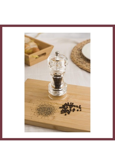 Storeşahin Akrilik Tuz Karabiber Baharat Değirmeni Öğütücü 14 Cm Shn0720 Çok Renkli