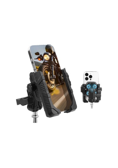 Mechrıg M10 Vidalı Motosiklet Telefon Tutucu