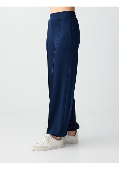 Jimmy Key Lacivert Normal Bel Lastikli Paça Uzun Modal Jogger Pantolon 6sw115629494