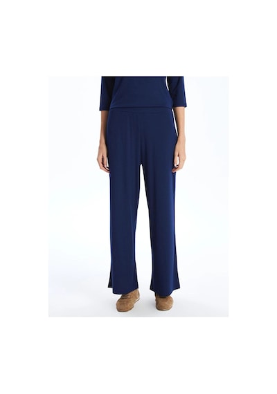 LC Waikiki Lcwaıkıkı Classic Lacivert Beli Lastikli Geniş Paça Kadın Pantolon Lıght Navy LC Waikiki Lcwaıkıkı Classic Lacivert Beli Lastikli Geniş Paça Kadın Pantolon Lıght Navy