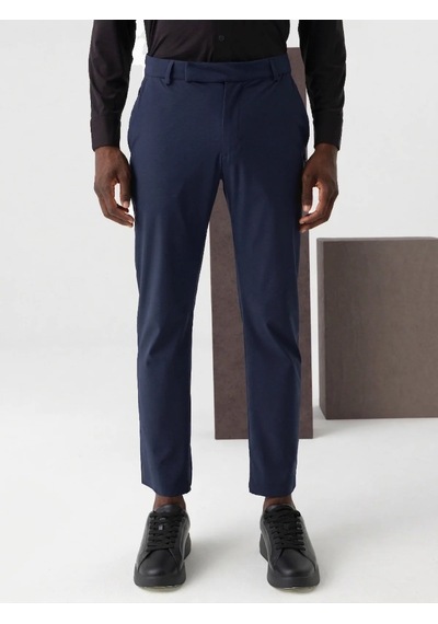 Isaora Comfy Technıcal Chıno Erkek Dark Navy Pantolon Isr5123 Lacivert