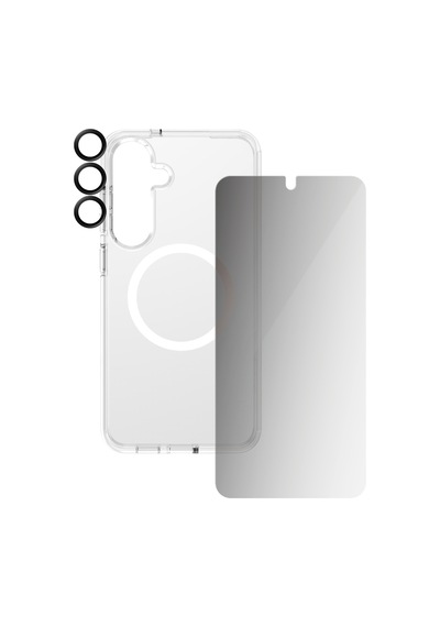 Care By Panzerglass Flagship Samsung Galaxy Uyumlu S25+ 3'lü Çerçeve Aparatlı Gizli/hayalet Ekranlı Set