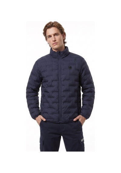 Discovery Expedition D6wm-mnt3306 Lacivert Kapitone Erkek Spor Mont