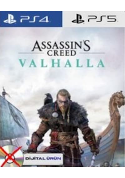 Assassin S Creed Valhalla Playstation 4-5 Uyumlu Dijital