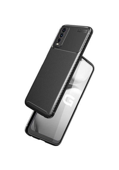 Rba Aksesuar Vivo Y20 Kılıf Rba Negro Silikon Kapak - Siyah Siyah