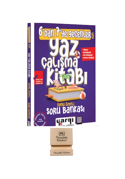 Yargı 6'dan 7'ye Geçenler İçin Yaz Çalışma Kitabı Ve Telefon Standı