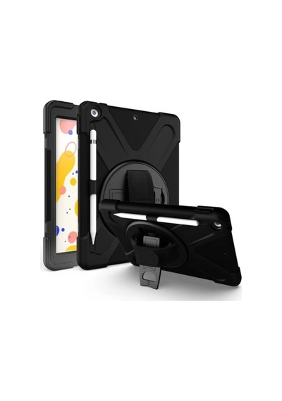 Apple iPad Uyumlu Air 11 2024 Kılıf Amazing Tablet Kapak - Siyah Tablet Kılıfı