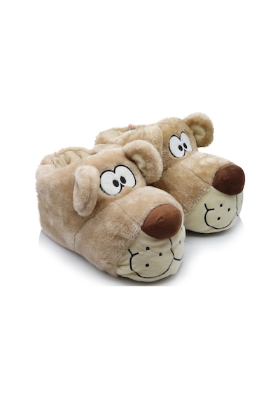Twigy AA0701 Fibert Hayvanlı Çocuk Panduf Bej