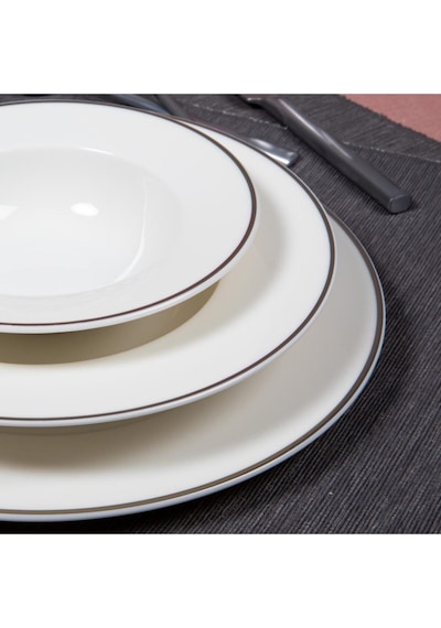 Güral Porselen Harika 26 Parça 6 Kişilik Bone Yemek Takımı