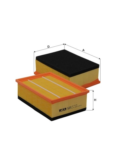 Hava Fıltresı P307 Dw10ated 2,0hdı P206 P307 C4 Vts Ew10j4s