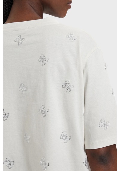 Guess % 100 Pamuk Taşlı Logo Detaylı Bisiklet Yaka T Shirt V6gı18k2985 Bayan T Shirt V6gı18 K2985 G056 Ekru Guess % 100 Pamuk Taşlı Logo Detaylı Bisiklet Yaka T Shirt V6gı18k2985 Bayan T Shirt V6gı18 K2985 G056 Ekru