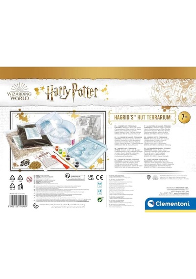 Clementon i Harry Potter Hagridin Kulübesi Teraryum Yapım Seti Dekoratif Doğa Bilim Oyuncak Seti