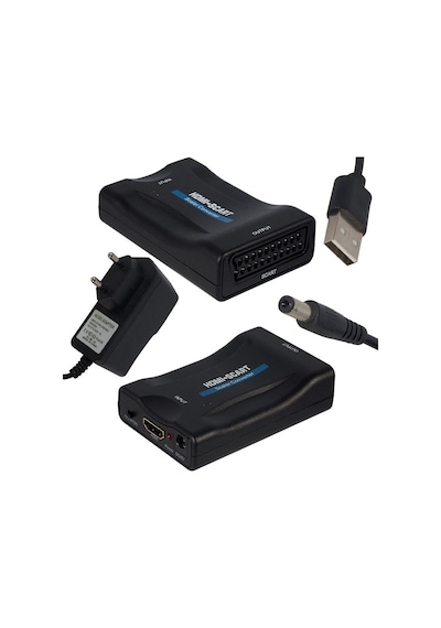 Powermaster Hdmı To Scart Çevirici Adaptör