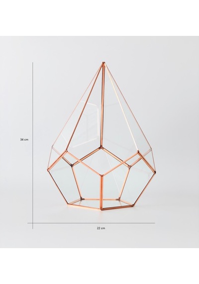 Dekoratif Cam Fanus. Teraryum Cam Fanus. Geometrik Cam Fanus. (486781922)