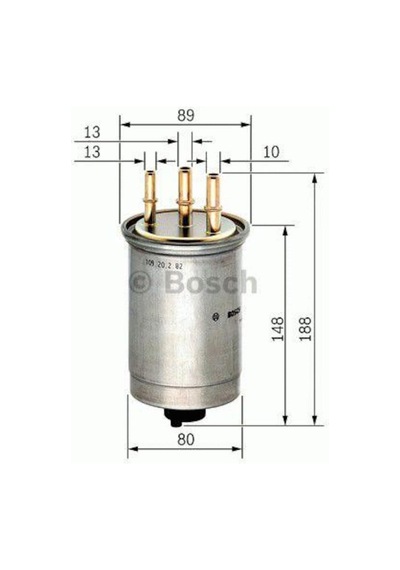 Ford Connect Yakit Mazot Filtresi 90Ps-110Ps Bosch  2002--2013 359184409