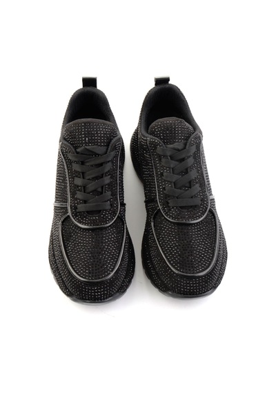 Bambi Siyah Kadın Sneaker K01313002887
