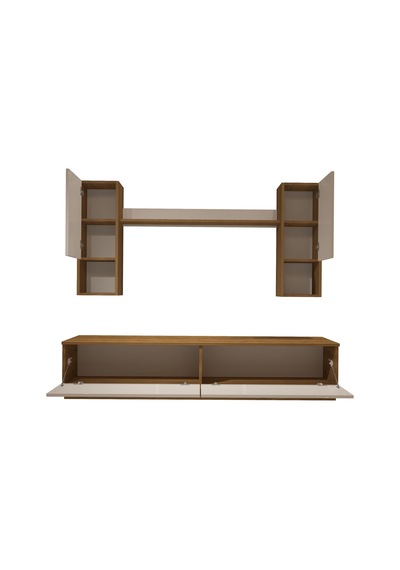 Decoraktiv Eko 5dab Mdf Std Tv Ünitesi Tv Sehpası Pera - Beyaz