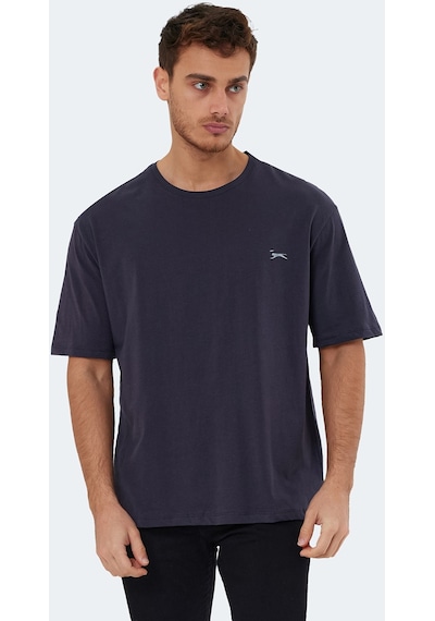 Slazenger  Kaiser In Oversize Erkek Oversıze Antrasit Tişört