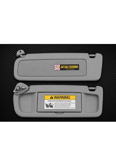 Honda Civic Fd6 2006-2011 Uyumlu Gri Güneşlik Takımı Sağ + Sol 0