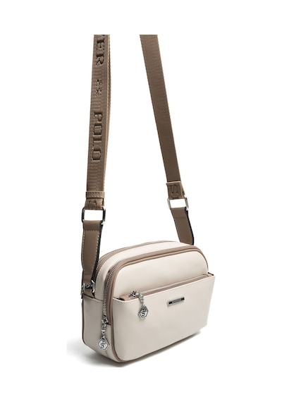 Silver Polo Sp1162 Kadın Çapraz Çanta Düz Bej-latte