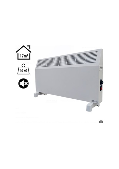 Konvektör 1500w Manuel Elektrikli Isıtıcı Beyaz