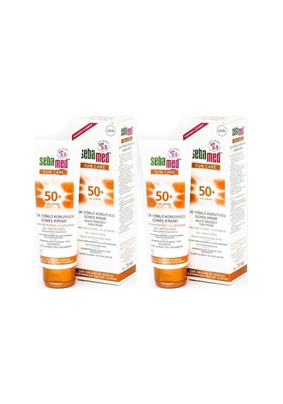 Sebamed Sun Care Çok Yönlü Güneş Kremi 75ml Spf 50+ Faktör 2 Li