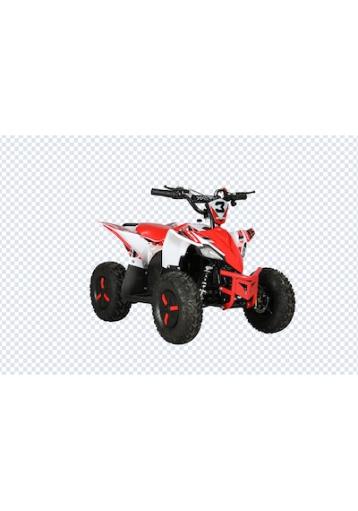 Arora Blade Elektrikli Atv 1000w 48v12ah 25 Km/h Çift Disk Fren 30-40 Km Menzil 4 Teker Elektrikli Atv Kırmızı