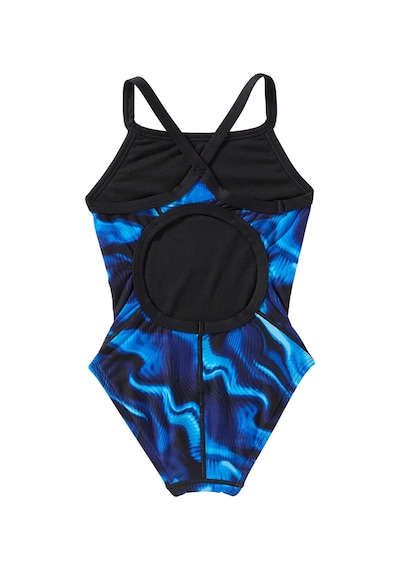 Tyr Durafast Elite Girl's Diamondfit Swimsuit - Waveform Mavi
