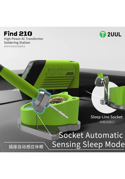 2uul Fd01 Find210 60w Ac Transformatörlü Lehimleme İstasyonu