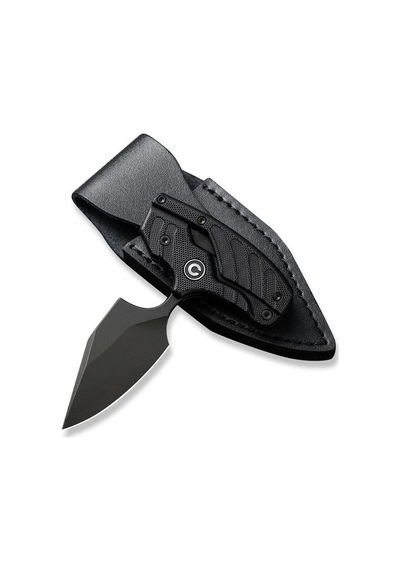 Civivi Typhoeus Adjustable Fixed Blade Knife Black G10 Handle Kamp Bıçak Siyah