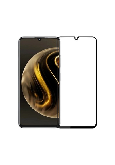 Forzacase Huawei Nova Y72 İle Uyumlu Çerçeveli Tam Kaplayan Temperli Ekran Koruyucu - Fc003