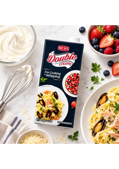 Rich S Double Cream %30 Yağlı Sıvı Krema 1 L X 12 Adet