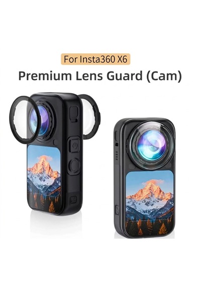 X6 Premium Lens Guard Siyah