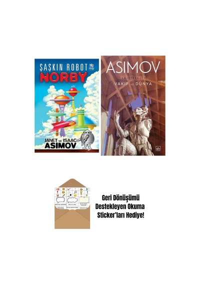 Şaşkın Robot Norby + Vakıf Ve Dünya Vakıf Serisi 5. Kitap