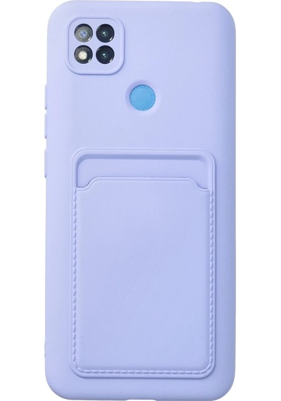 Uryport Xiaomi Redmi 9c Kılıf Kelvin Kartvizitli Silikon - Lila