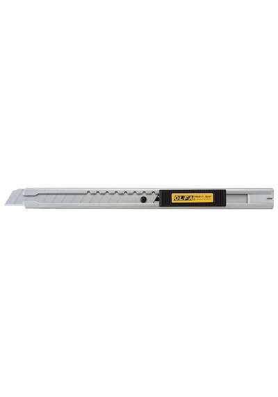 Olfa Svr-2 Çelik Gövdeli Otomatik Kilitli Dar Maket Bıçağı