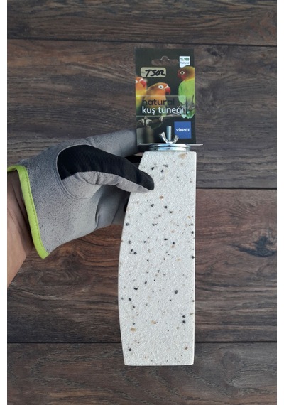 Venty 20 cm Pedikür Kumlu Stand Tünek | Sultan Lori Konur Monk Forpus | Gaga ve Tırnak Bakımı | T502