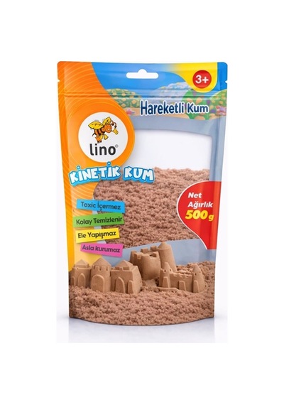 Lino Kinetik Kum 500 Gr Doğal Doypack