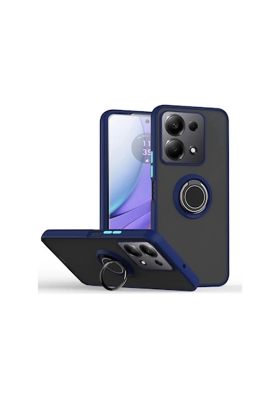 Teleplus Xiaomi Redmi Note 13 Pro 5g Kılıf Montreal Yüzüklü Mat Kapak