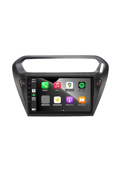 Citroen C-elysee Android Multimedya Sistemi 4-64 Cadence 2012-2020 R18 Ön Kayıt Kamera  9"