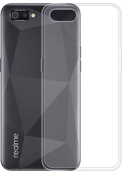 Realme C2 Kilif Seffaf Silikon Hibrit Case 417921947