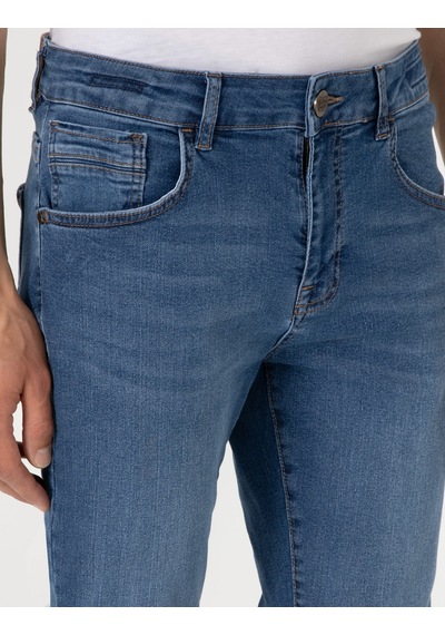 Pierre Cardin Erkek Mavi Pantolon Jean 50302743-vr036