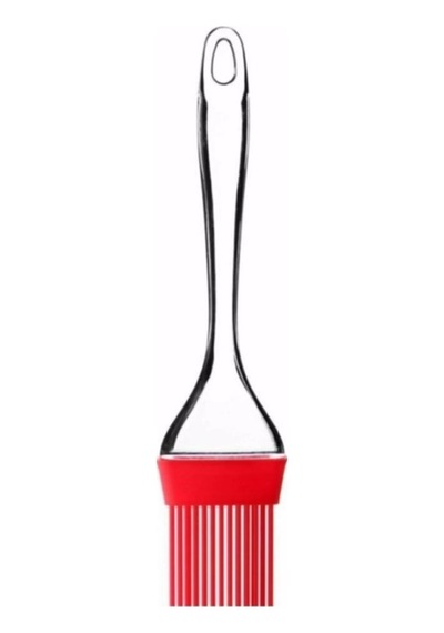 Silikon Fırça Mutfak Pasta Yumurta Fırçası - Kırmızı