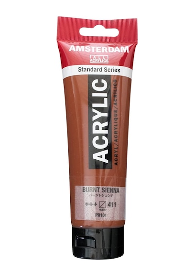 Amsterdam Standart Akrilik Boya 120ml Burnt Sienna / 411 Diğer