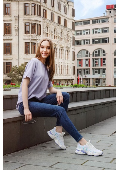 Jump 29907 Wmn Beyaz Spor Ayakkabı Beyaz
