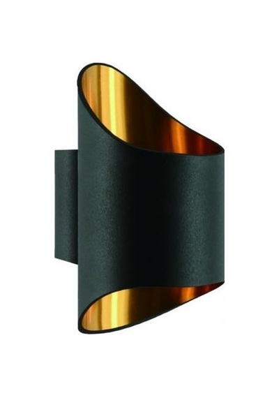 Ct 5426 Troya Duvar Aplik G9 Duy Siyah-gold Siyah