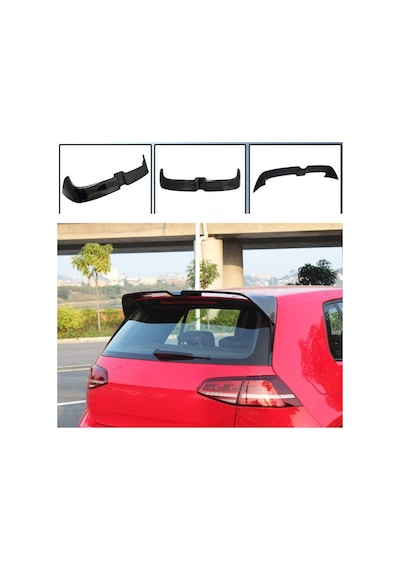 Volkswagen Golf 7 Piano Black Oettinger Spoiler 2013-2018