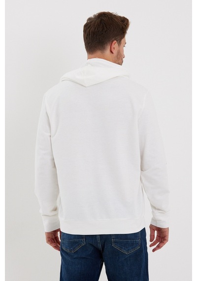 SPR23SW361 Kanguru Çepli El Yazılı Brooklyn Sweat