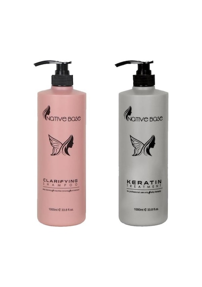 Native Base Keratin Treatment 1000 Ml +clarifying Şampuan 1000 Ml